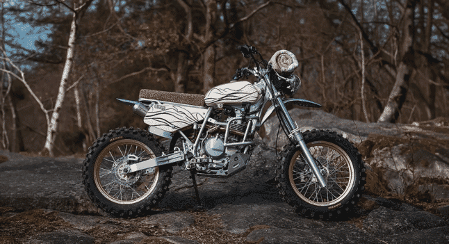 Desert Stormer: Suzuki DR350 by Le Cent Vingt Cinq