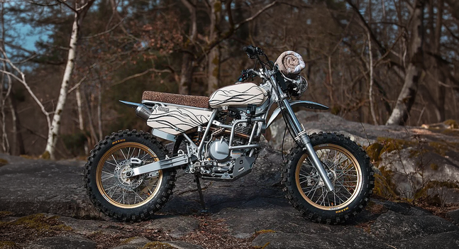 Desert Stormer: Suzuki DR350 by Le Cent Vingt Cinq