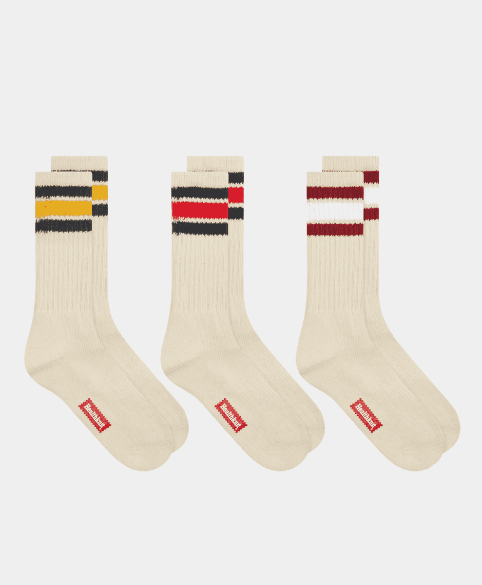 Healthknit Crew Socks 3-Pack
