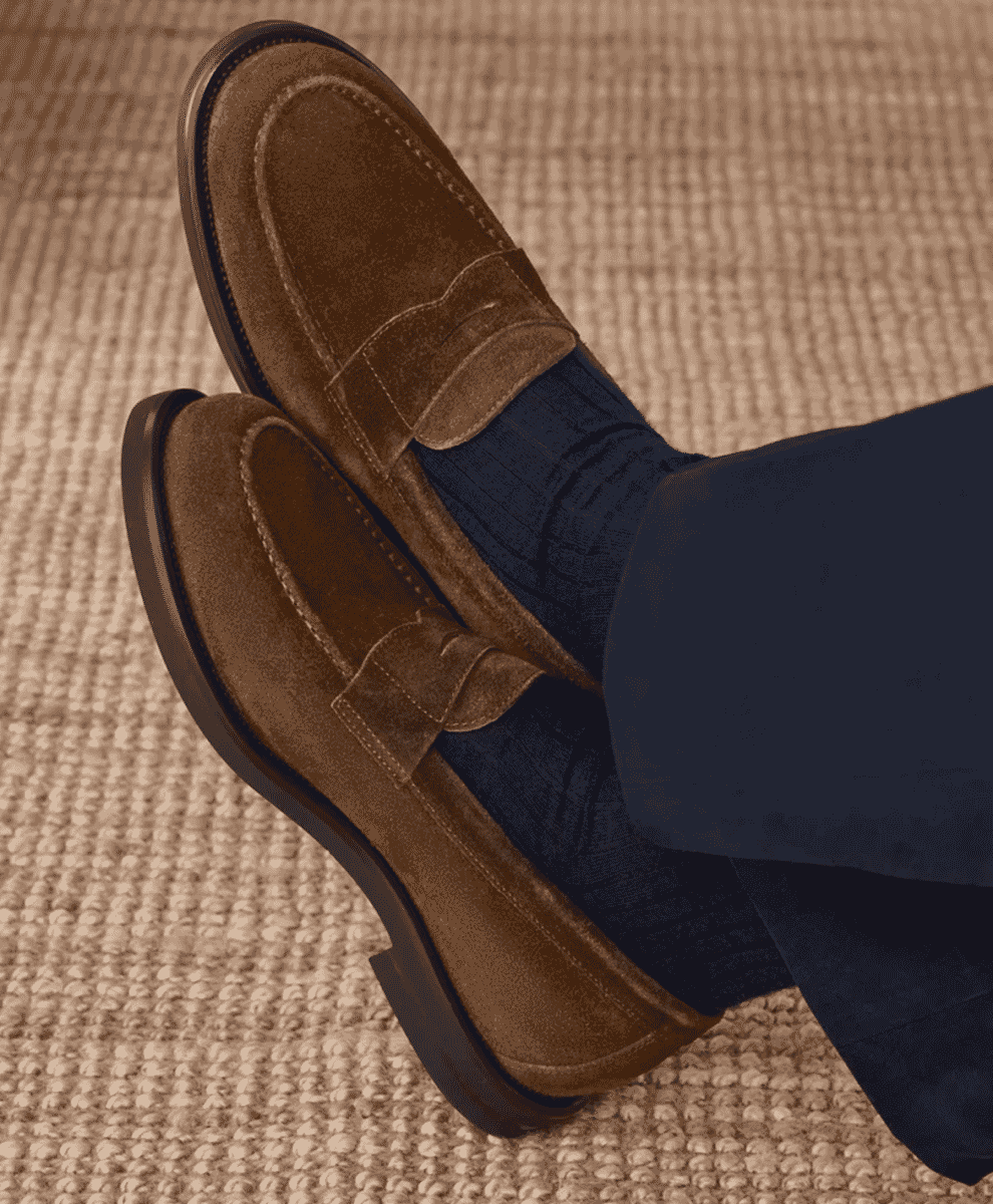 Piugiàtt Velasca Tobacco brown - Penny Loafers | 4
Piugiàtt Velasca Tobacco brown - Penny Loafers | 5
Piugiàtt Velasca Tobacco brown - Penny Loafers | 6
Piugiàtt Velasca Tobacco brown - Penny Loafers | 7
Piugiàtt Velasca Tobacco brown - Penny Loafers | 8
Penny Loafers
Piugiàtt
£370
Greased suede calf leather