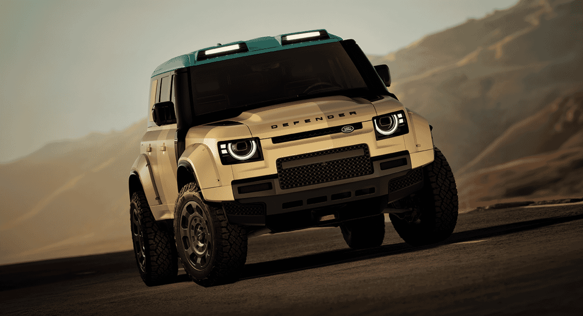 Dune Jumper: Defender Dakar by Land Rover