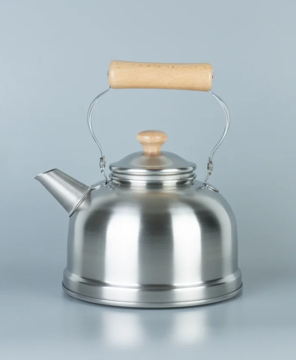 Chitose Wooden-Handled Stovetop Kettle
