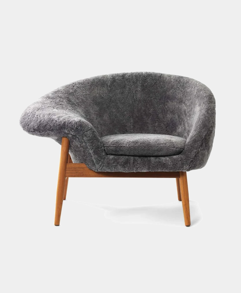 Warm Nordic Fried Egg Lounge Chair