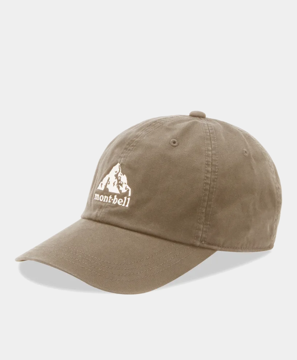 Worn-in baseball cap mont-bell