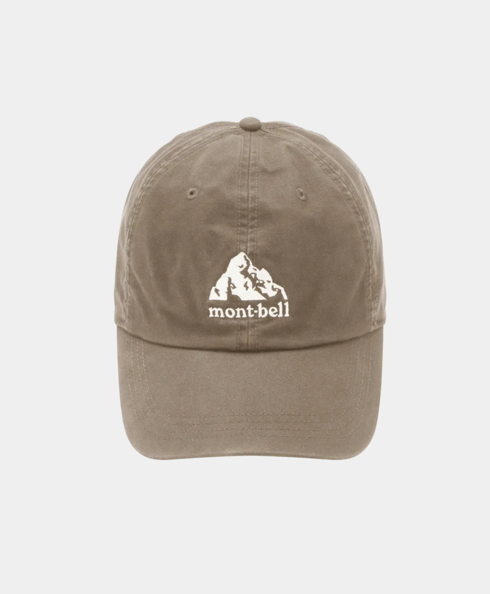 Worn-in baseball cap mont-bell