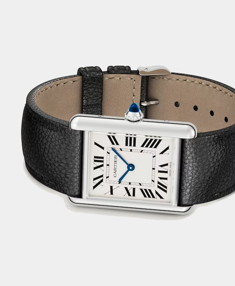 Cartier
Tank Must watch, large model, High Autonomy quartz movement. Steel case