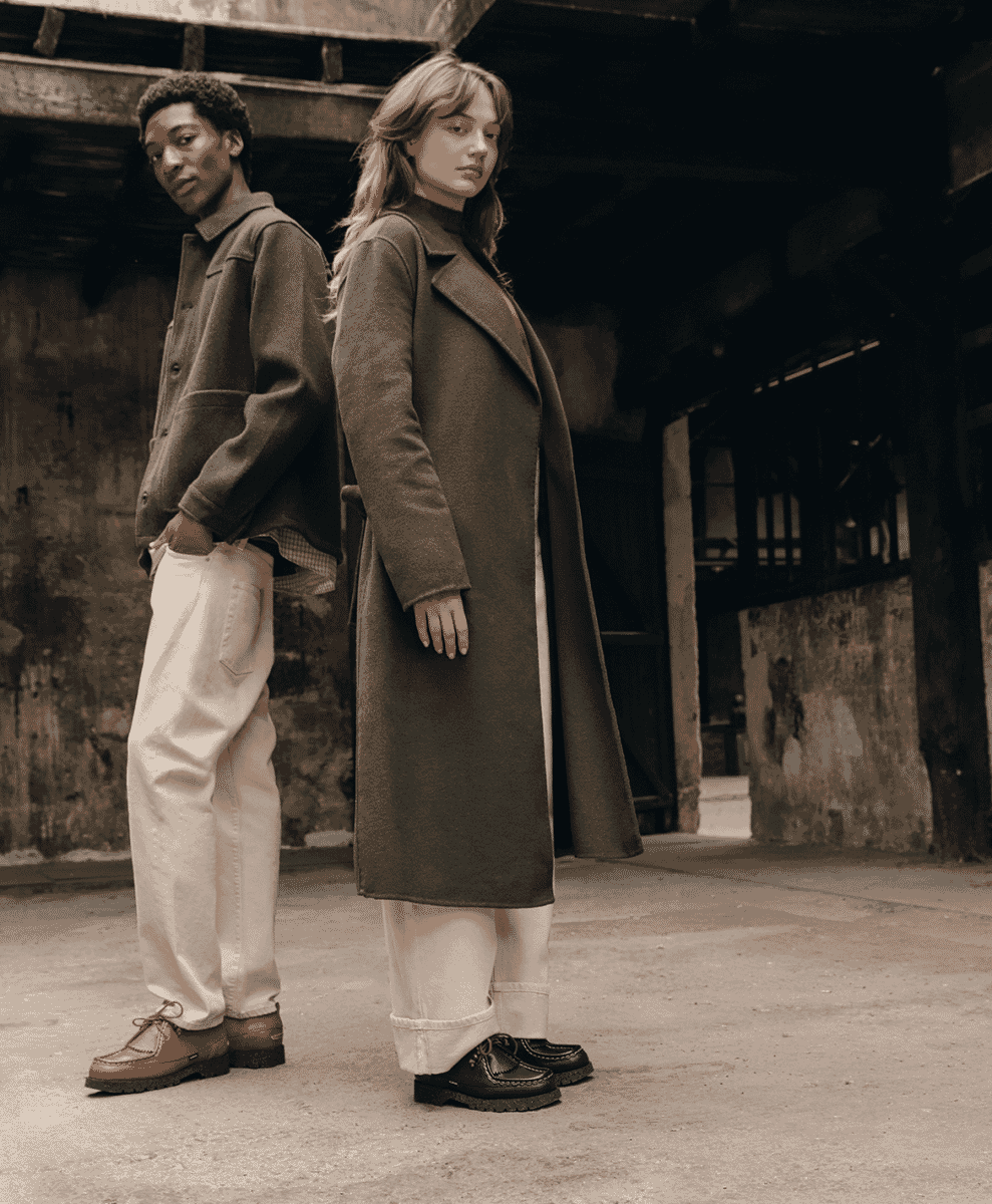 Kleman FW26 Footwear model photoshoot