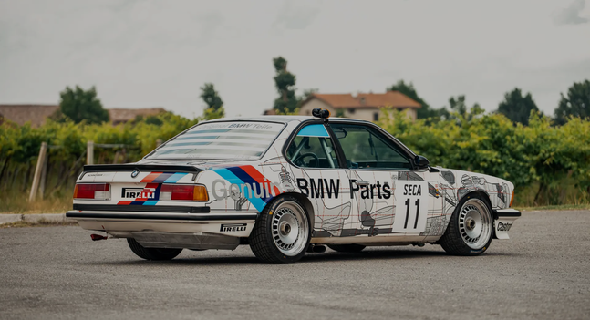 Track Day Artwork: 1986 635CSi Group A by BMW