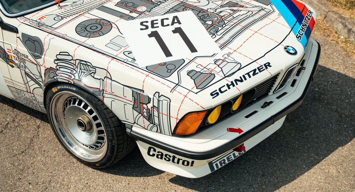 Track Day Artwork: 1986 635CSi Group A by BMW