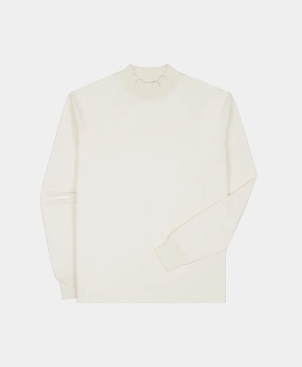 Drake's Antique White Cotton Hiking T-Shirt