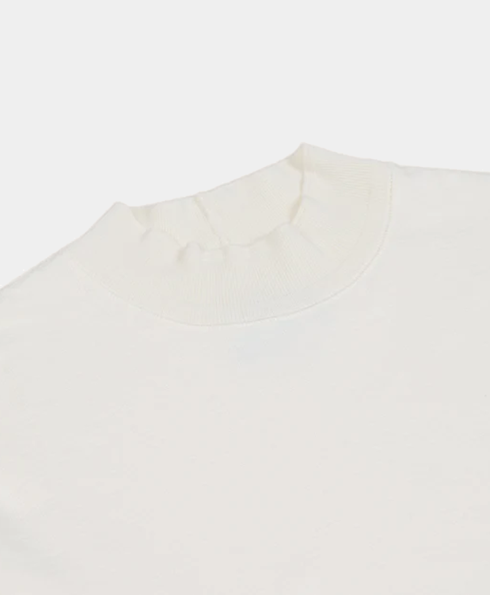 Drake's Antique White Cotton Hiking T-Shirt