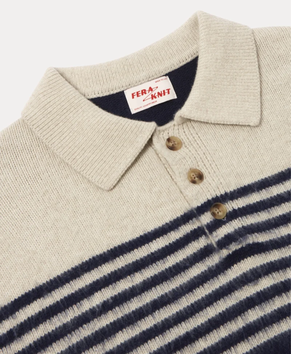 Gannet Knitted Polo