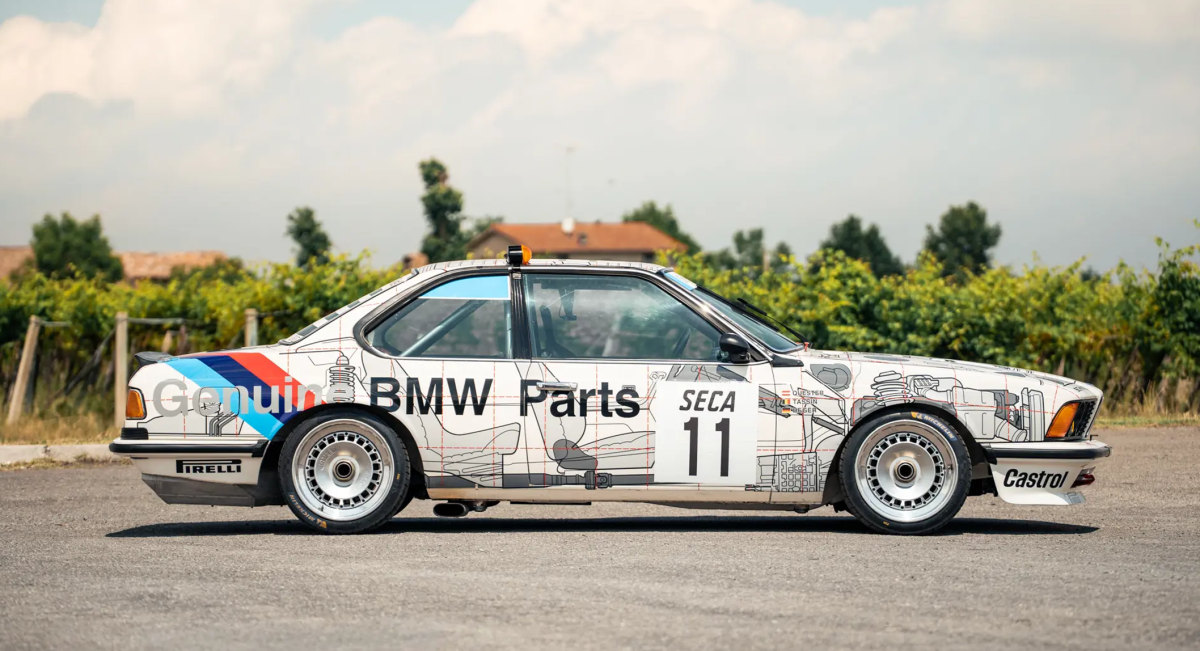 Track Day Artwork: 1986 635CSi Group A by BMW
