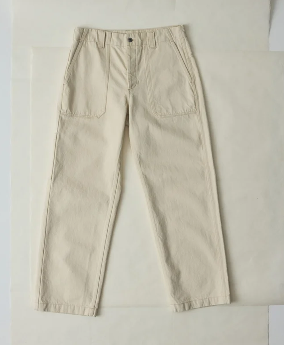 Rory Carpenter Ecru Denim Jeans