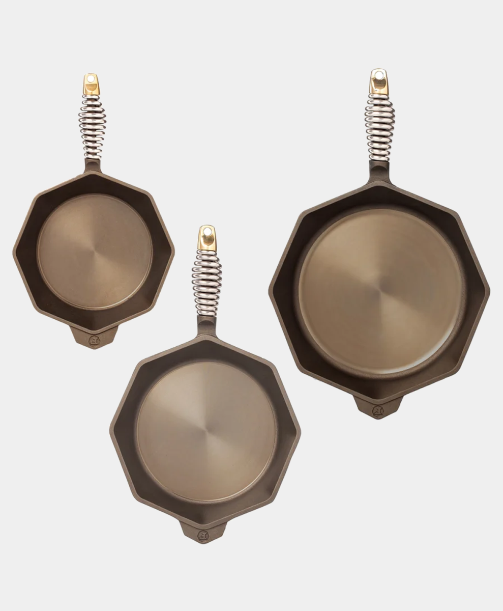 Finex 3-Piece Cast-Iron Skillet Set