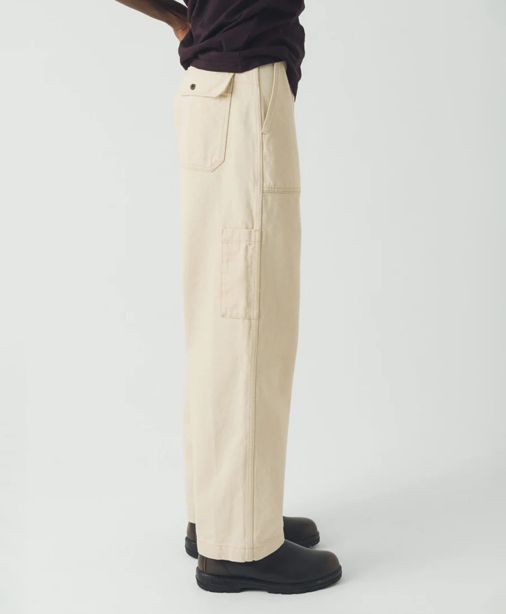 Rory Carpenter Ecru Denim Jeans