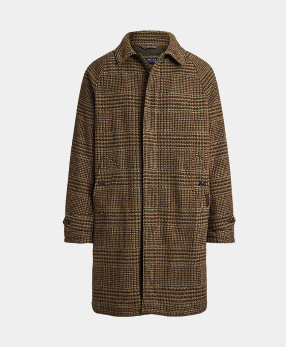 Raglan overcoat