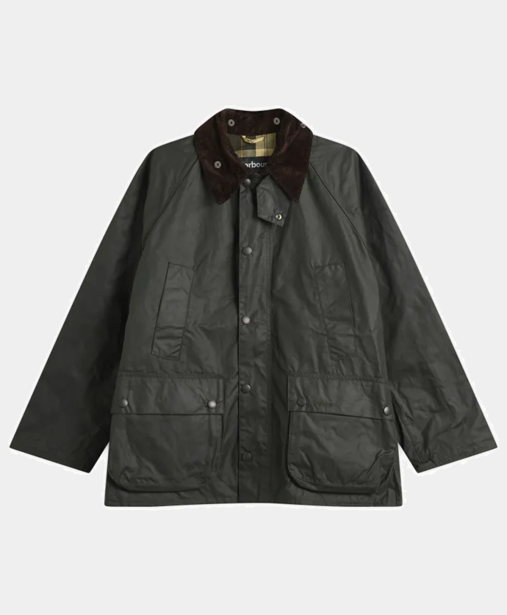 Wax-cotton jacket
